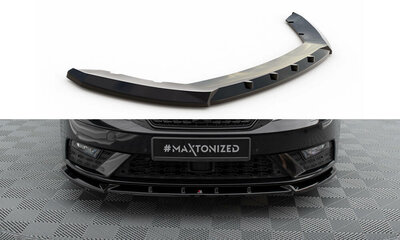 Maxton Design Seat Leon MK3 Facelift Voorspoiler Spoiler Splitter Versie 1