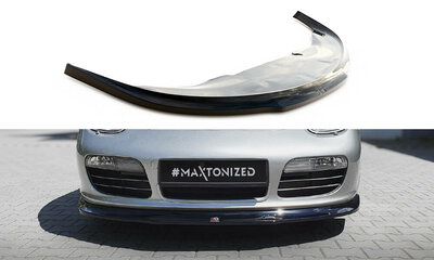 Maxton Design Porsche Boxster 987 Voorspoiler Spoiler Splitter Versie 1