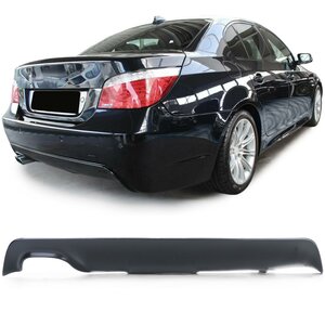 Passend Voor Bmw 5 Serie E60 E61 M Pakket Achterbumper Mat Zwart 