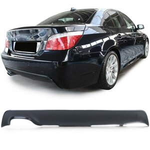 Bmw 5 Serie E60 E61 M Pakket Achterbumper Mat Zwart 