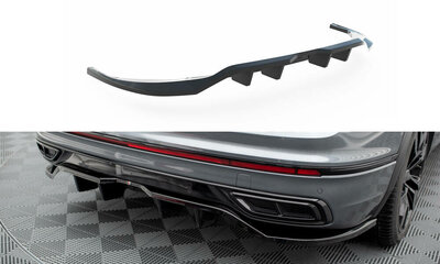 Maxton Design Tiguan R Line Allspace Facelift MK2 Rear Centre Diffuser Vertical Bar Versie 1