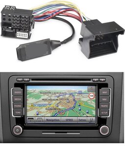 Vw Rns 510 Rcd 510 Rcd 310 Rcd 210 Bluetooth Aux Muziek Streaming Adapter Module Can Bus 