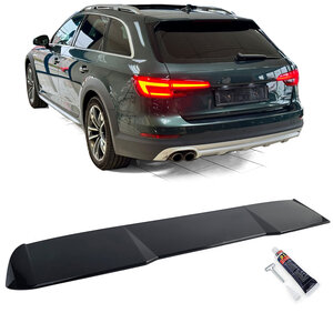  Achterklep Spoiler Glans Zwart Geschikt Voor Audi A4 B8 Allroad