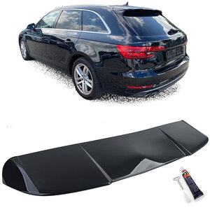 Audi A4 B9 Avant Achterklep Spoiler Glans Zwart