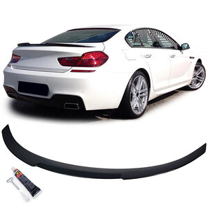 Bmw 6 Serie F06 Gran Coupe Achterklep Spoiler Glans Zwart