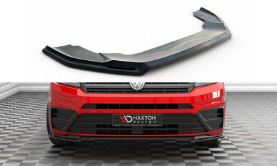 Maxton Design Voorspoiler Spoiler Splitter Versie 2 Geschikt Voor Volkswagen Crafter MK2 
