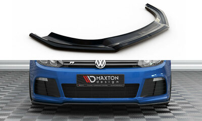 Maxton Design Voorspoiler Spoiler Splitter Versie 3 Geschikt Voor Volkswagen Golf 6 R20 