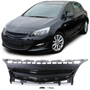 Passend Voor Opel Astra J 5 Deurs Embleemloze Sport Grill Honingraat Zwart