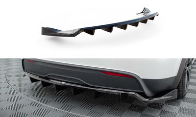 Maxton Design Tesla Model X Facelift Centre Diffuser Vertical Bar Versie 1