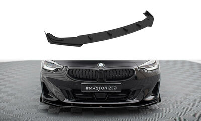 Maxton Design Bmw 2 Serie G42 Coupe Standaard Voorspoiler Spoiler Splitter Pro Street + Flaps