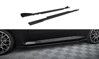 Maxton Design Bmw 2 Serie G42 Coupe Standaard Sideskirt Diffuser Pro Street + Flaps