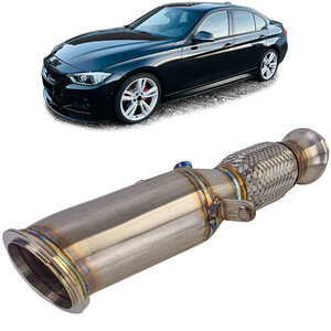 Passend Voor Bmw 3 Serie F30 F31 N20 320i 328i Racing Downpipe RVS
