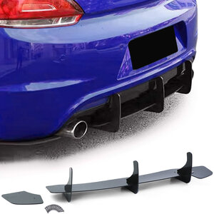 Diffuser Splitter Achterbumper Spoiler Styling Geschikt Voor Volkswagen Scirocco 