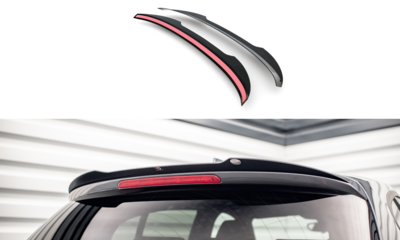 Maxton Design Bmw F20 / F21 M Pakket Facelift 1 Serie Achterklep Dakspoiler Spoiler extention Versie 2