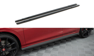 Maxton Design Sideskirt Diffuser Geschikt Voor Volkswagen Golf 8 GTI / GTD/ GTE / R Line 
