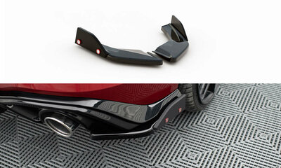 Maxton Design Side Splitters Geschikt Voor Volkswagen Golf 8 GTI / GTD / GTE / R Line Versie 2 + Flaps