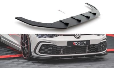 Maxton Design Voorspoiler Spoiler Splitter Pro Street Geschikt Voor Volkswagen Golf 8 GTI / GTD / GTE / R Line 