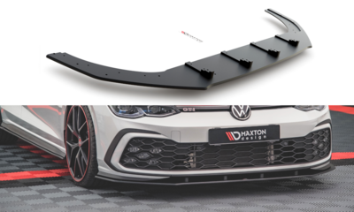 Maxton Design Volkswagen Golf 8 GTI / GTD / GTE / R Line Voorspoiler Spoiler Splitter Pro Street