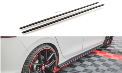 Maxton Design Volkswagen Golf 8 GTI / GTD / GTE / R Line Sideskirt Diffuser Pro Street