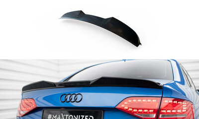 Maxton Design Audi A4 / S4 B8 S-Line 3D Achterklep Spoiler