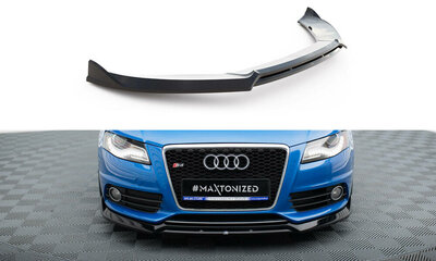 Maxton Design Audi A4 / S4 B8 S-Line Voorspoiler Spoiler Splitter Versie 3