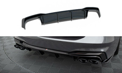 Maxton Design Audi A7 C8 S Line Spoiler Rear Centre Diffuser