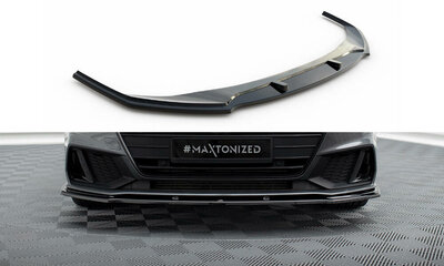 Maxton Design Audi A7 C8 S Line Voorspoiler Spoiler Splitter Versie 2