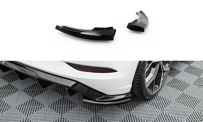 Maxton Design Rear Side Splitters Versie 1 Geschikt Voor Volkswagen Polo GTI MK6 Facelift 