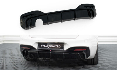 Maxton Design Bmw 1 Serie F20 LCI M Pack Facelift Rear Valance Centre Diffuser Spoiler