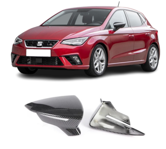 Passend Voor Seat Ibiza Mk5 Mk6 KJ1 Spiegel Spiegelkap Spiegelkappen Carbon Look Cupra FR Look
