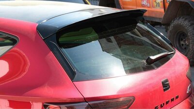 Maxton Design Seat Leon MK3 Cupra Facelift Achterklep Spoiler Extention Versie 1