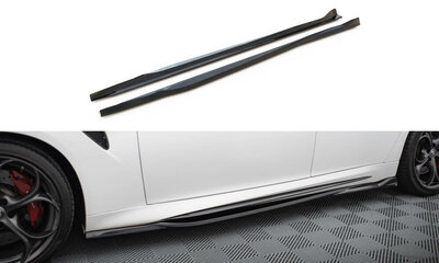 Maxton Design Alfa Romeo Giulia Quadrifoglio Sideskirt Diffusers Versie 1