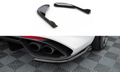 Maxton Design Alfa Romeo Giulia Quadrifoglio Rear Side Splitters Versie 1