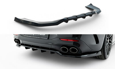 Maxton Design Mercedes SL 63 AMG R232 Rear Centre Diffuser Vertical Bar Versie 1