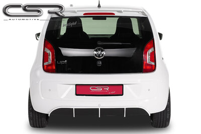 CSR Automotive Achterbumper Diffuser Inzetstuk Geschikt Voor Volkswagen Up GFK
