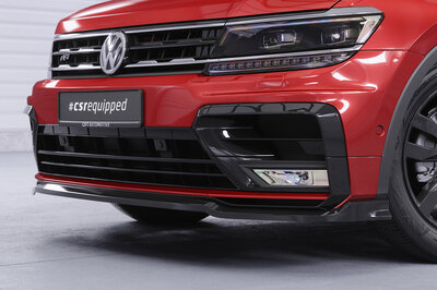 CSR Automotive Splitter Voorspoiler Spoiler Geschikt Voor Volkswagen Tiguan R Line 