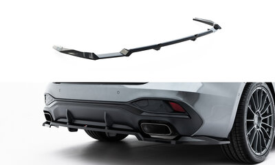 Maxton Design Audi A5 S Line B10 Sedan / Avant Rear Centre Diffuser Vertical Bar Versie 1