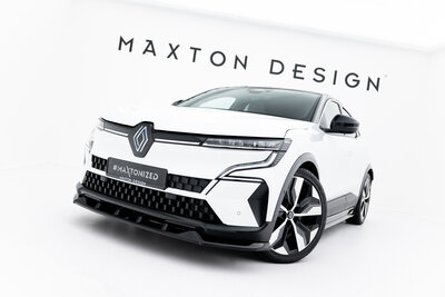Maxton Design Renault Megane E-Tech Electric Splitter Voorspoiler Spoiler Versie 1