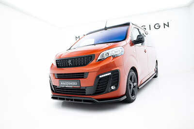 Maxton Design Peugeot Expert MK3 Splitter Voorspoiler Spoiler Versie 1