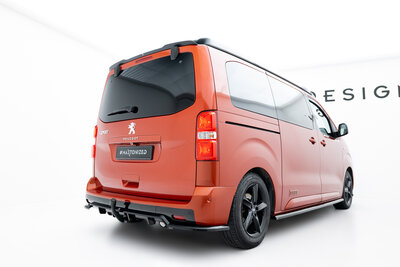 Maxton Design Peugeot Expert MK3 Rear Centre Diffuser Vertical Bar Versie 1