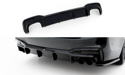 Maxton Design Bmw G30 M550i Central Rear Valance Spoiler Uitlaat Links + Rechts