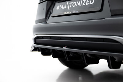Maxton Design Lexus UX F Sport MK1 Rear Centre Diffuser Vertical Bar Versie 1