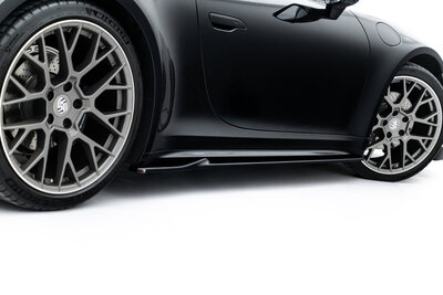 Maxton Design Porsche 911 Carrera Sport Design 992 Side Skirts Diffusers Versie 1