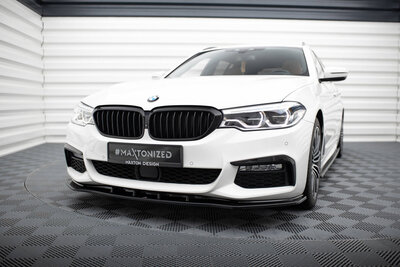 Maxton Design Bmw 5 serie G30 / G31 M Pakket Voorspoiler spoiler Versie 1