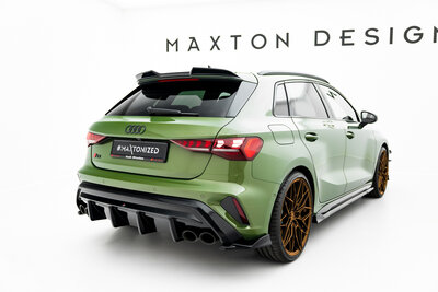 Maxton Design Audi S3 8Y Sportback Facelift Rear Valance Spoiler Diffuser