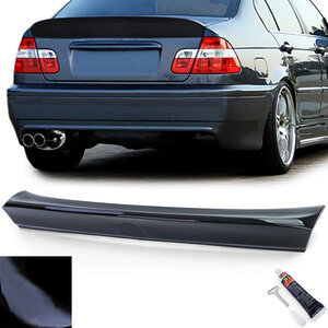 Ducktail Achterklep Spoiler Kofferbak Passend Voor BMW 3 Serie E46 Sedan Glans Zwart