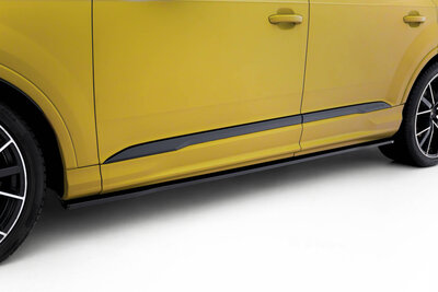 Maxton Design Audi SQ7 / Q7 S Line Facelift Sideskirt Diffuser Versie 1