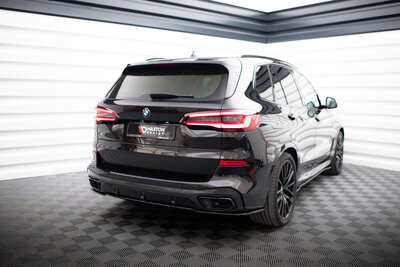 Maxton Design Bmw X5 G05 M Pack Rear Splitter Spoiler Vertical Bar