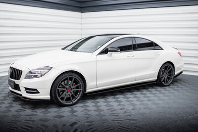 Maxton Design Mercedes CLS C218 / W218 AMG Line Side Skirt Diffuser 