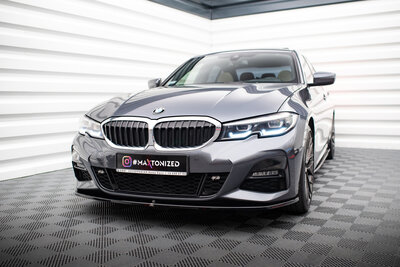 Maxton Design Bmw 3 Serie G20 M pakket Spoiler Splitter Versie 3 